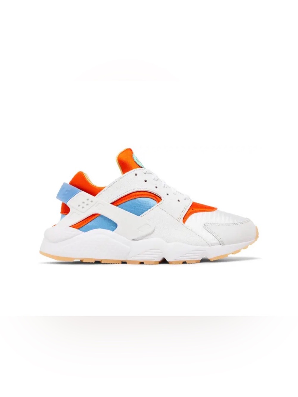 Nike Air Huarache White Safety Orange University Blue Lilac DX2345-100 Men’s 8